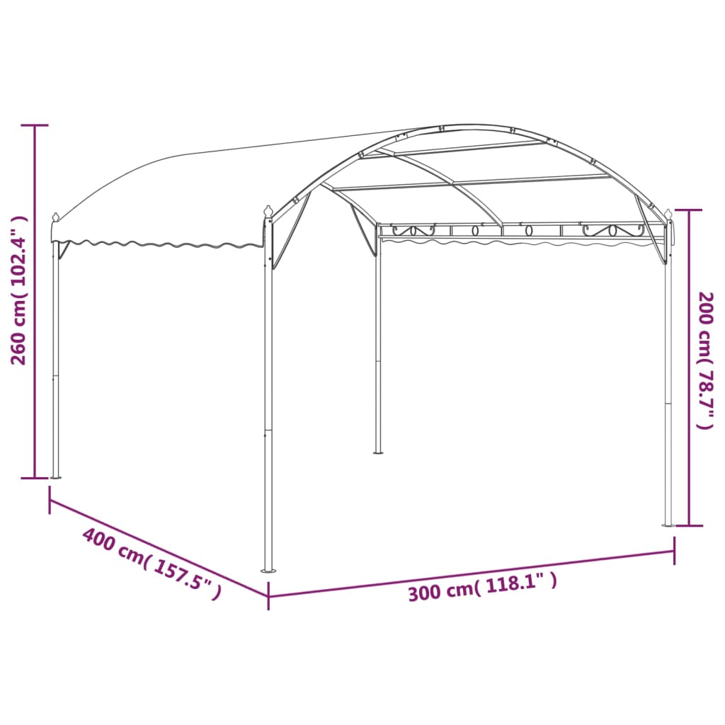 Gazebo In Tessuto