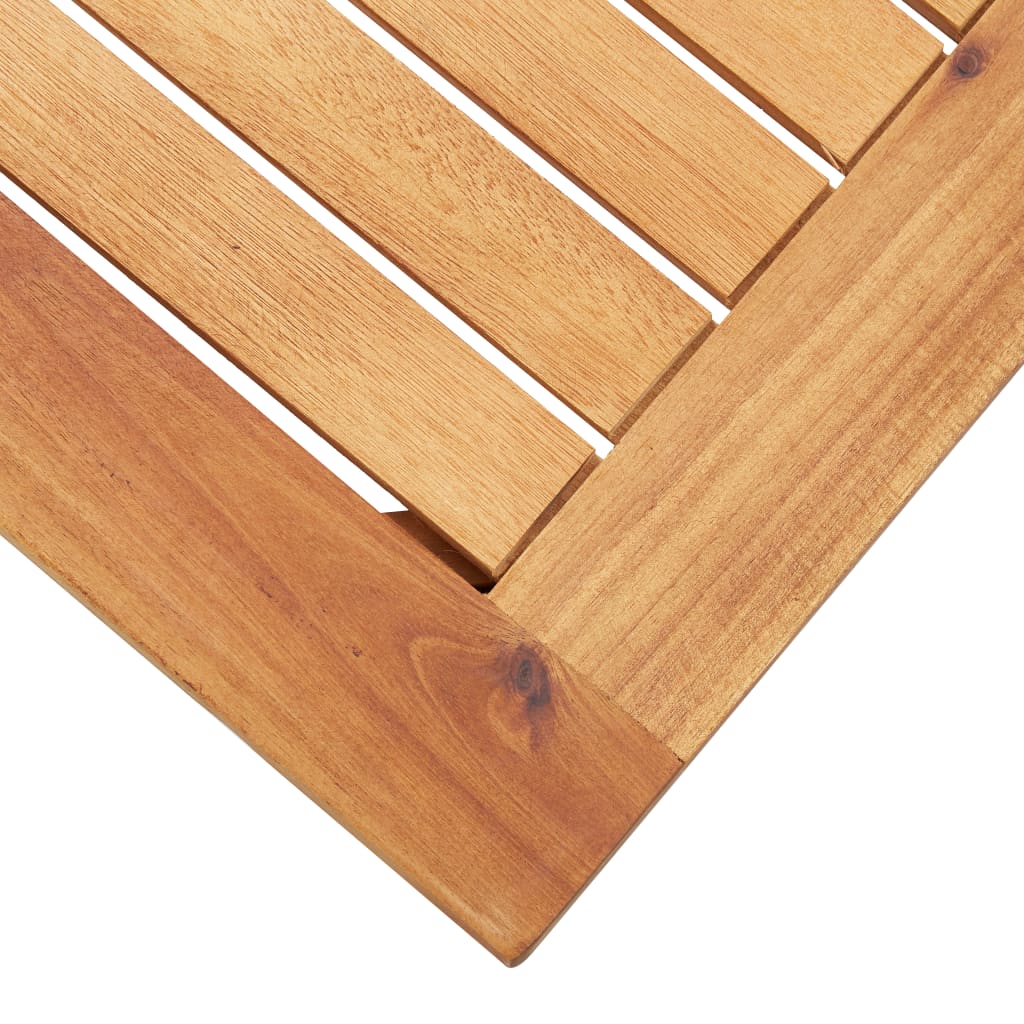 Tavolino Da Caffè Per Giardino Legno Di Acacia Marrone