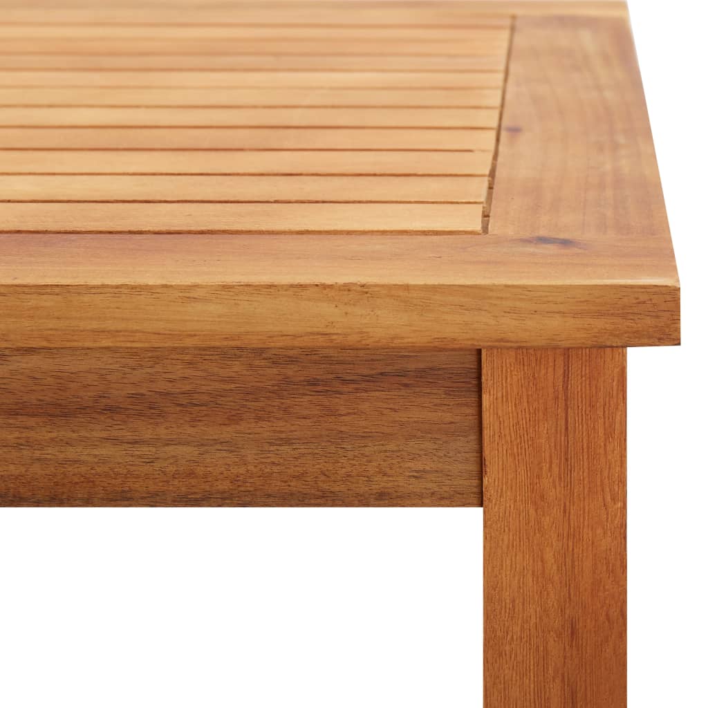 Tavolino Da Caffè Per Giardino Legno Di Acacia Marrone