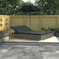 Lettino Prendisole Con Ombrellone In Polyrattan