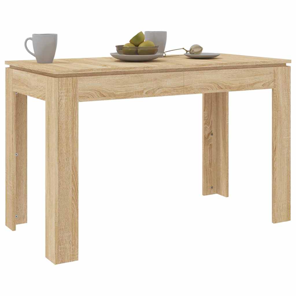 Tavolo Da Pranzo 120X60X76Cm In Legno Multistrato