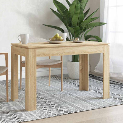 Tavolo Da Pranzo 120X60X76Cm In Legno Multistrato