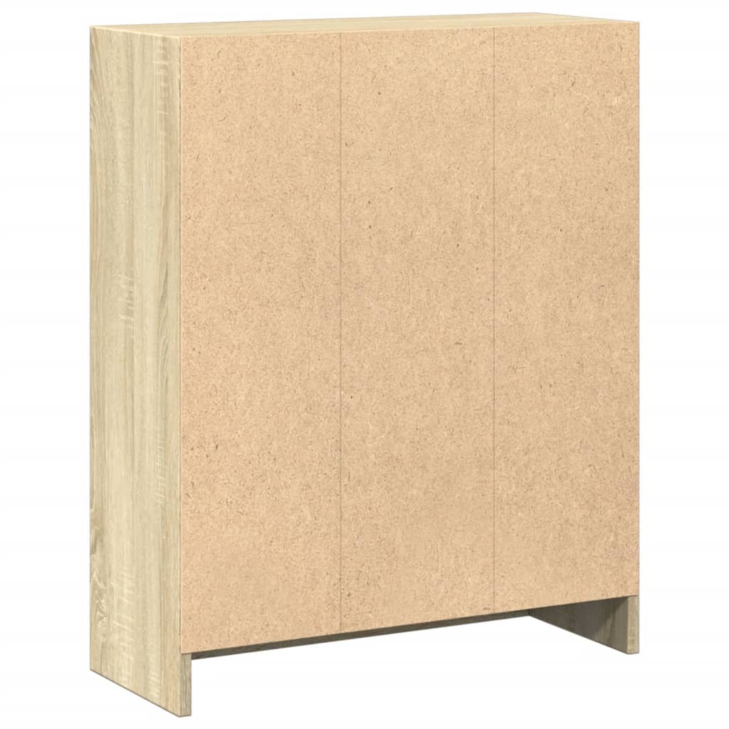 Libreria Rovere Sonoma 60X24X76 Cm In Legno Multistrato