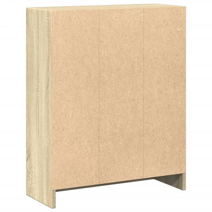 Libreria Rovere Sonoma 60X24X76 Cm In Legno Multistrato