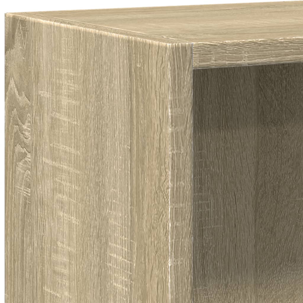 Libreria Rovere Sonoma 60X24X76 Cm In Legno Multistrato