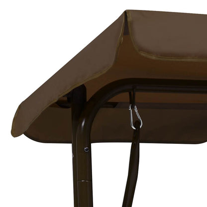 Dondolo A Panchina Per Bambini 115X75X110 Cm In Tessuto