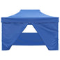 Gazebo Professionale Pieghevole 4 Pareti 3X4M Acciaio