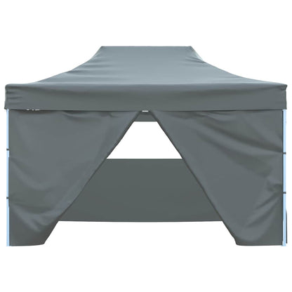 Gazebo Professionale Pieghevole 4 Pareti 3X4M Acciaio