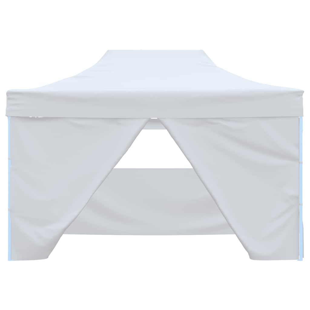 Gazebo Professionale Pieghevole 4 Pareti 3X4M Acciaio