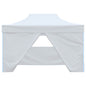Gazebo Professionale Pieghevole 4 Pareti 3X4M Acciaio