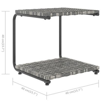Lettino Prendisole Per 2 Persone Con Cuscini Polyrattan