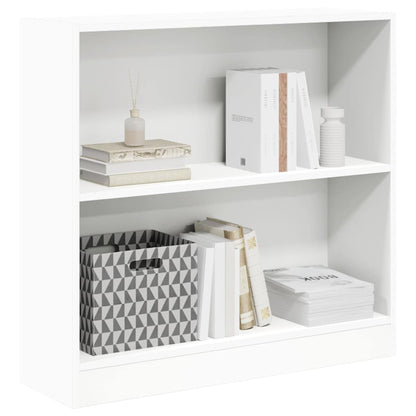 Libreria Bianca 80X24X75 Cm In Legno Multistrato