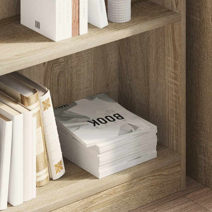 Libreria Rovere Sonoma 80X24X75 Cm In Legno Multistrato