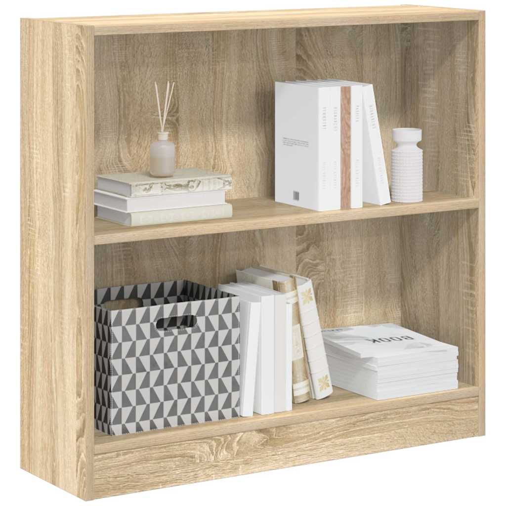 Libreria Rovere Sonoma 80X24X75 Cm In Legno Multistrato
