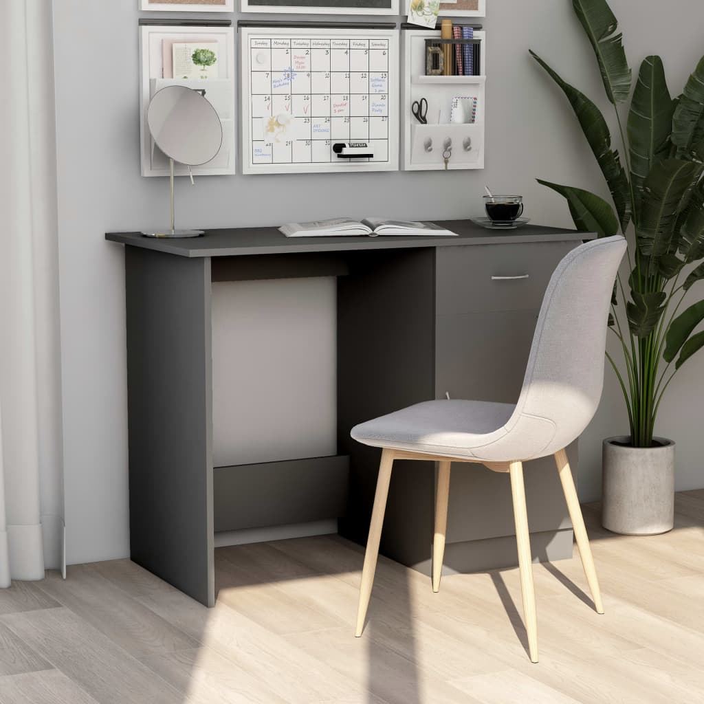 Scrivania 100X50X76 Cm In Legno Multistrato