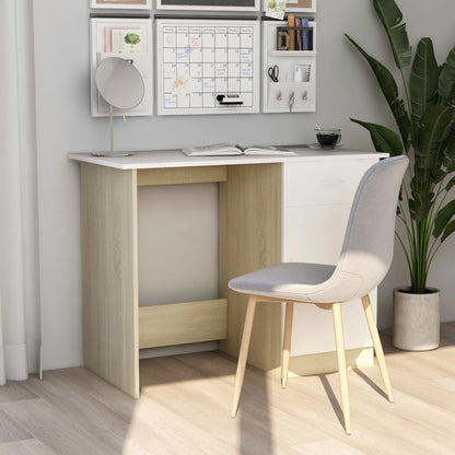 Scrivania 100X50X76 Cm In Legno Multistrato