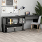 Scrivania Angolo 200X50X76 Cm Legno Multistrato