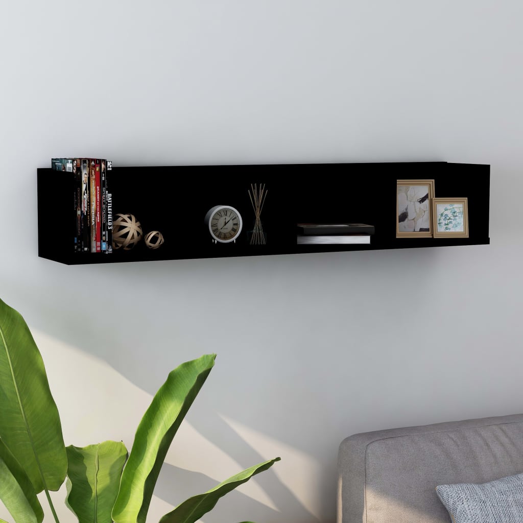 Mensola A Muro Cd 100X18X18Cm Legno Multistrato