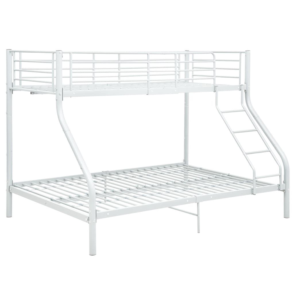 Letto A Castello In Metallo 140X200 Cm/90X200 Cm