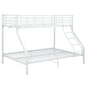 Letto A Castello In Metallo 140X200 Cm/90X200 Cm