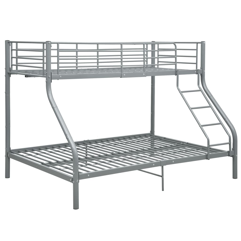 Letto A Castello In Metallo 140X200 Cm/90X200 Cm