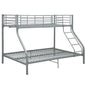 Letto A Castello In Metallo 140X200 Cm/90X200 Cm