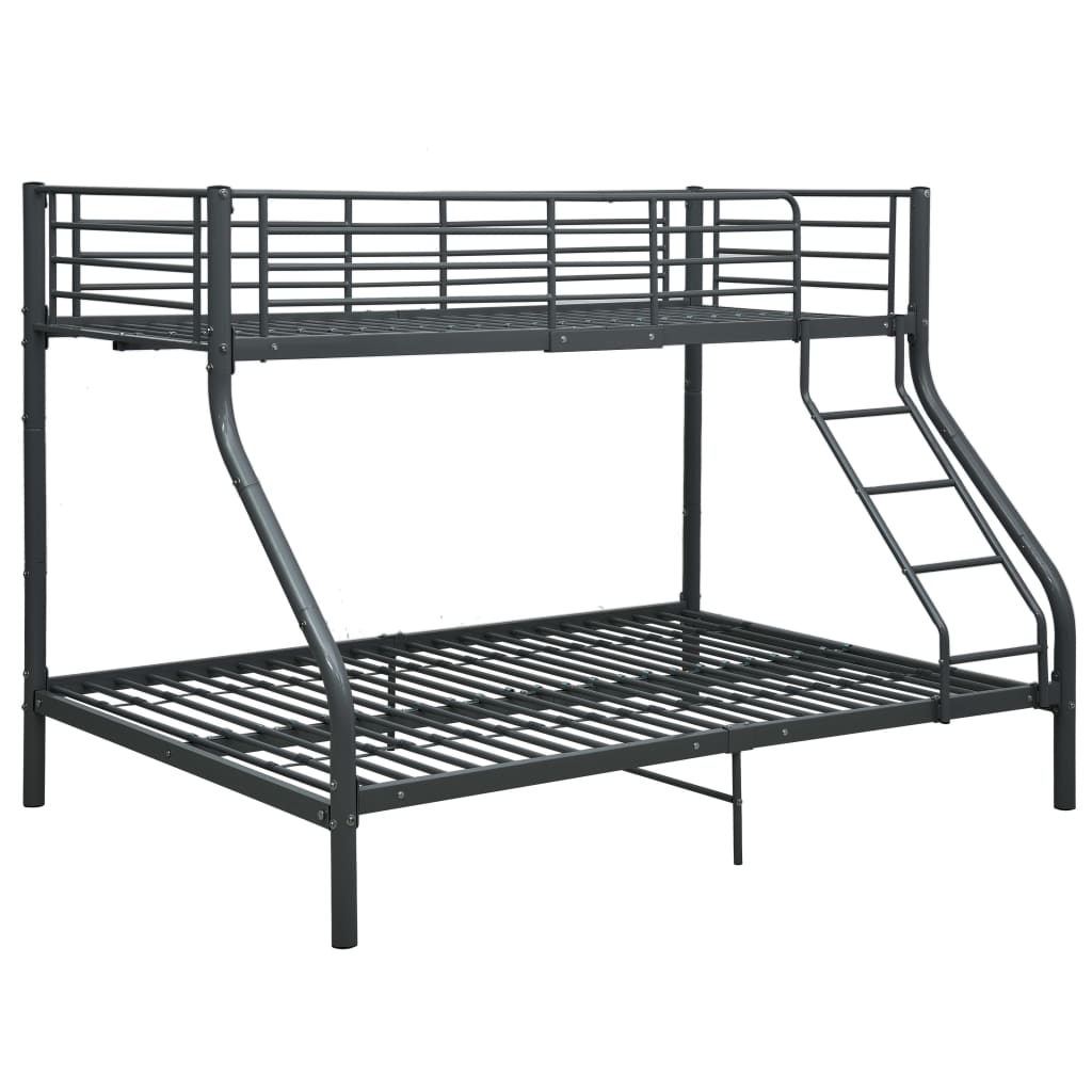 Letto A Castello In Metallo 140X200 Cm/90X200 Cm
