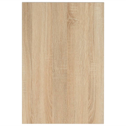 Set Mobili Da Bagno 2 Pz Ceramica Rovere Marrone