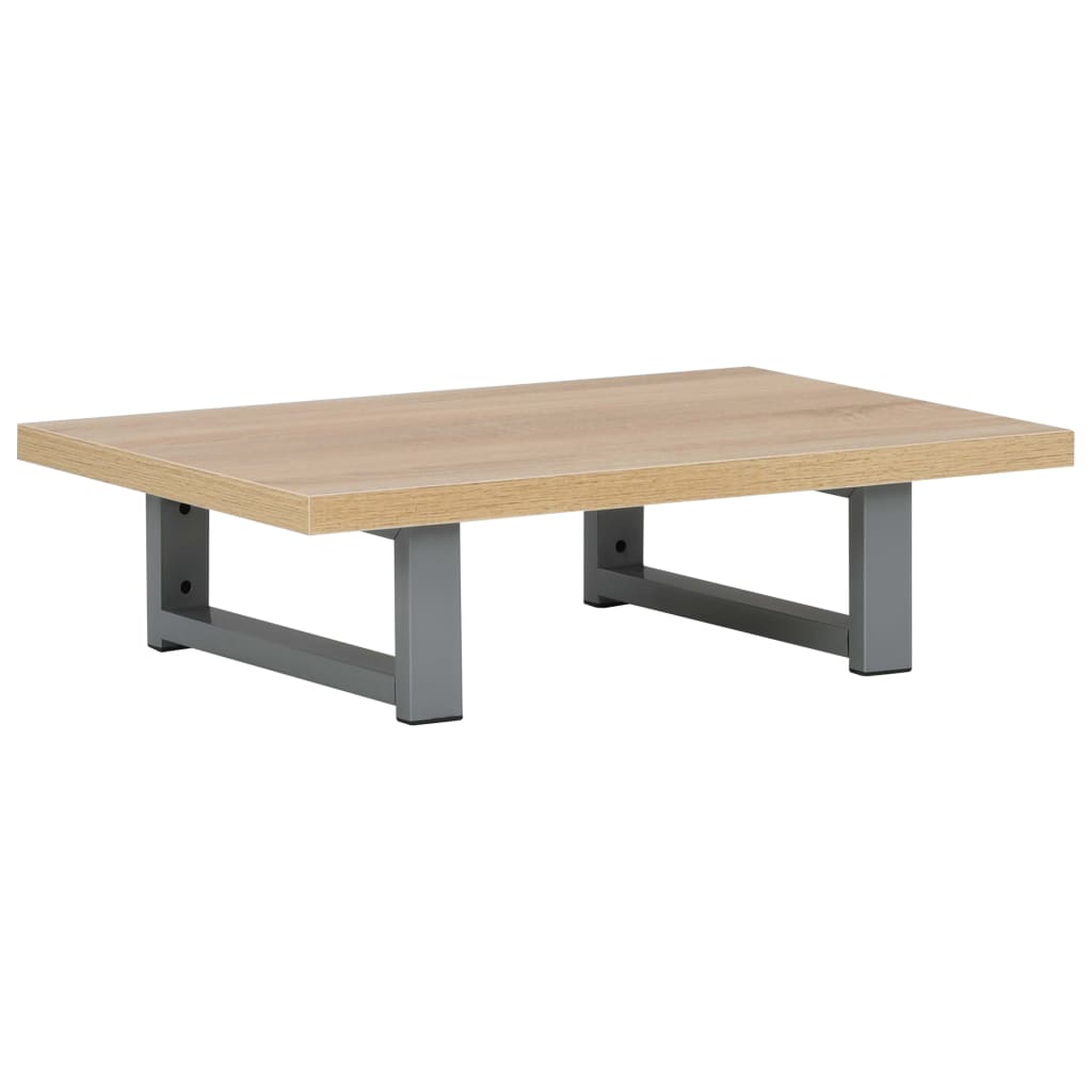 Set Mobili Da Bagno 2 Pz Ceramica Rovere Marrone