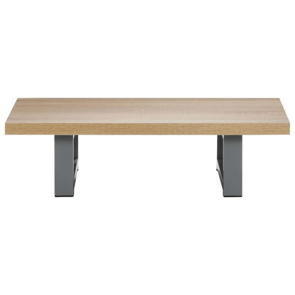 Set Mobili Da Bagno 2 Pz Ceramica Rovere Marrone
