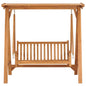 Dondolo Da Giardino 170 Cm In Legno Massello Di Teak