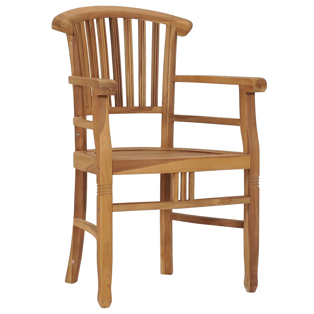 Sedie Da Giardino 2 Pz In Legno Massello Di Teak