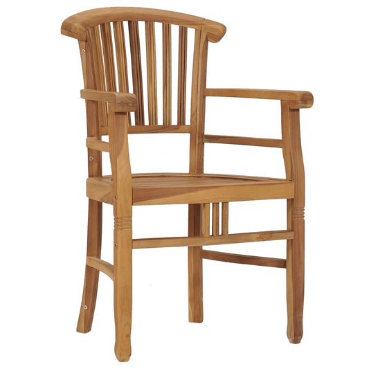 Sedie Da Giardino 2 Pz In Legno Massello Di Teak