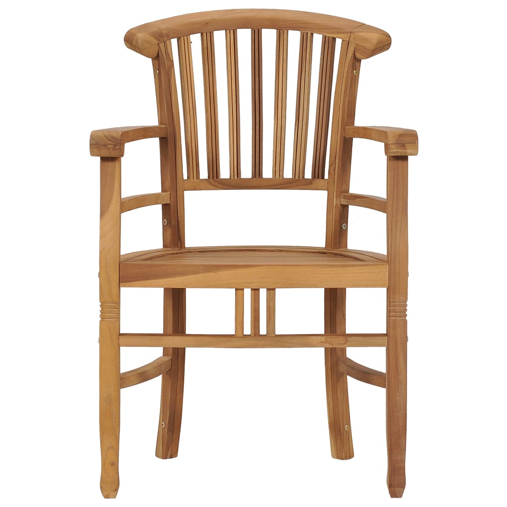 Sedie Da Giardino 2 Pz In Legno Massello Di Teak