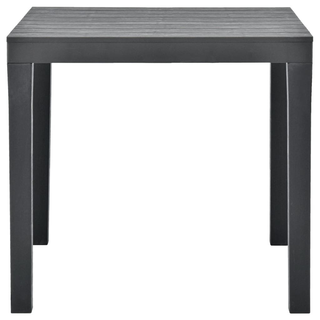 Tavolo Da Giardino Mocca 78X78X72 Cm In Plastica