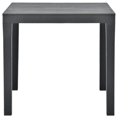 Tavolo Da Giardino Mocca 78X78X72 Cm In Plastica