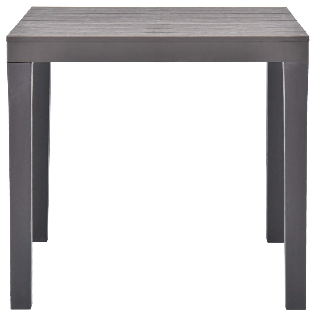 Tavolo Da Giardino Mocca 78X78X72 Cm In Plastica