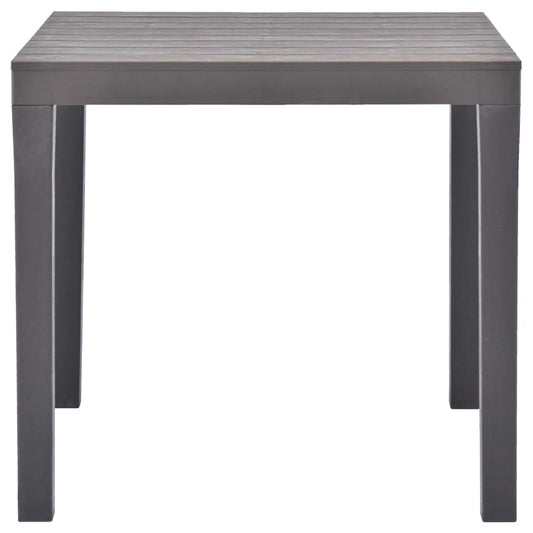 Tavolo Da Giardino Mocca 78X78X72 Cm In Plastica