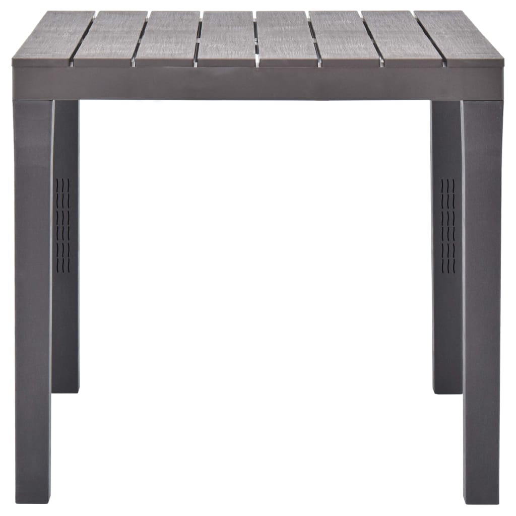 Tavolo Da Giardino Mocca 78X78X72 Cm In Plastica