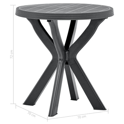 Tavolo Da Bistrot Ø70 Cm In Plastica