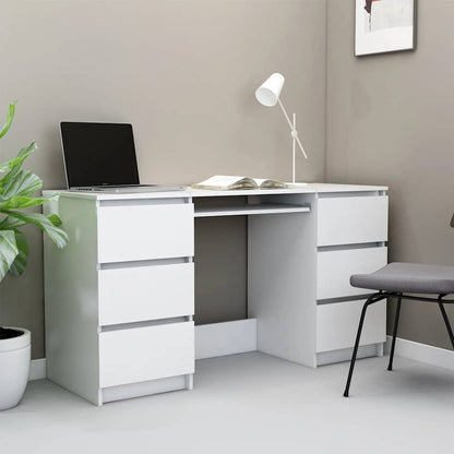 Scrivania 140X50X77 Cm In Legno Multistrato