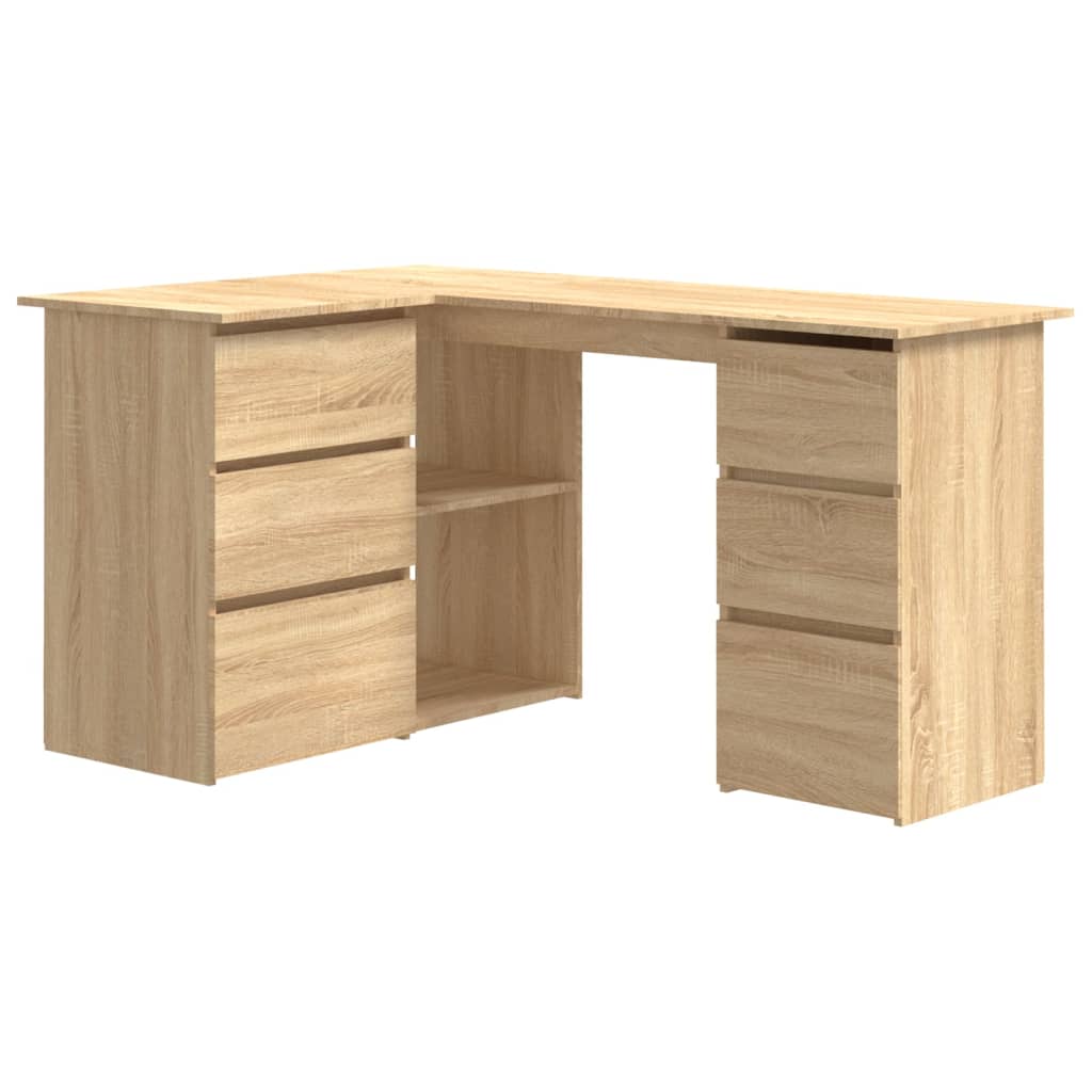 Scrivania Angolo 145X100X76 Cm Legno Multistrato