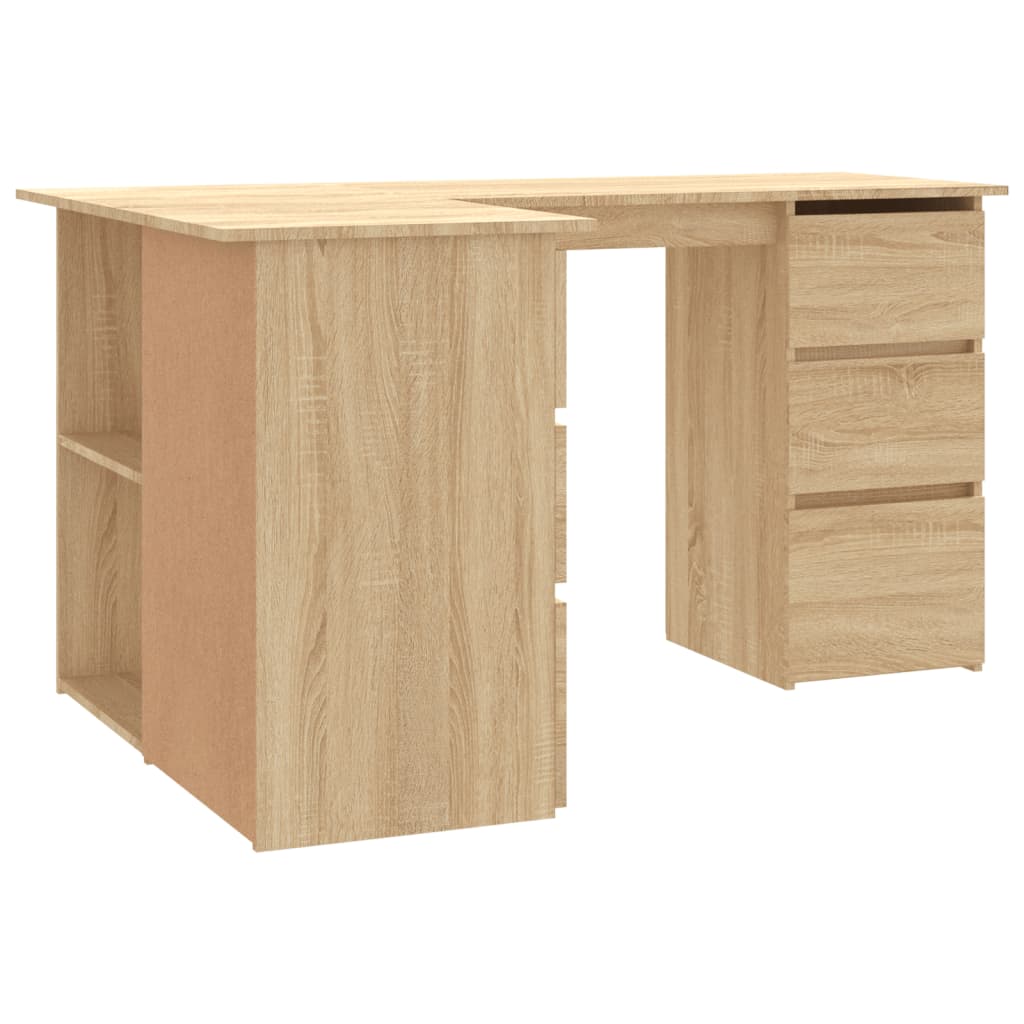 Scrivania Angolo 145X100X76 Cm Legno Multistrato