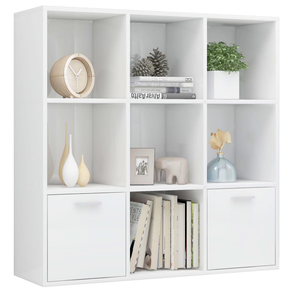 Libreria 98X30X98 Cm In Legno Multistrato