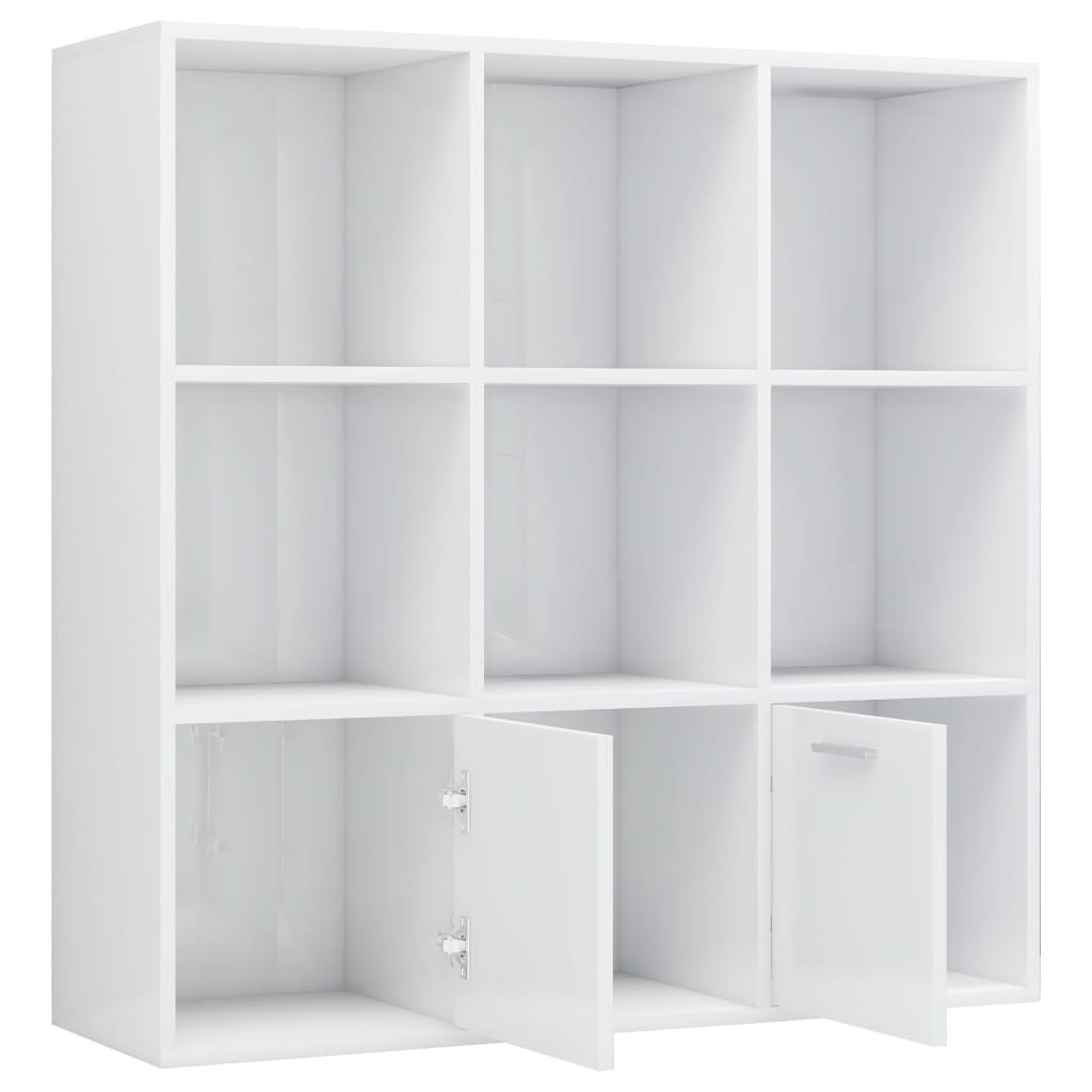 Libreria 98X30X98 Cm In Legno Multistrato