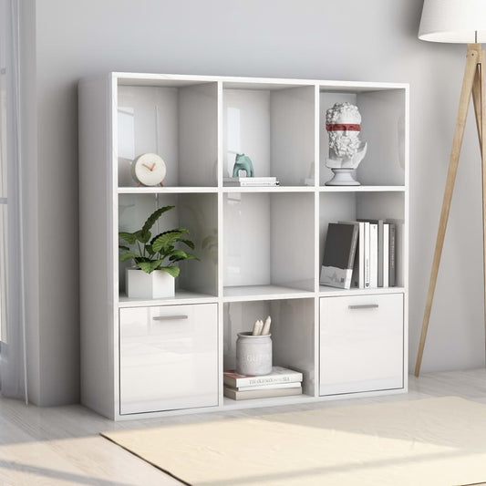 Libreria 98X30X98 Cm In Legno Multistrato