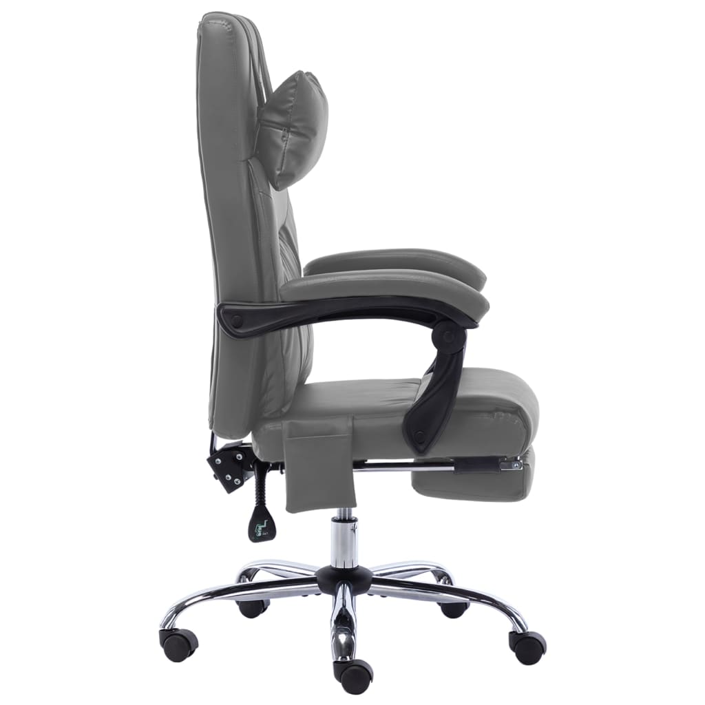 Sedia Da Ufficio Massaggiante In Similpelle