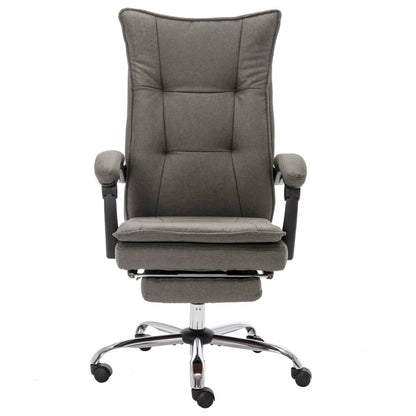 Sedia Da Ufficio Grigio In Tessuto