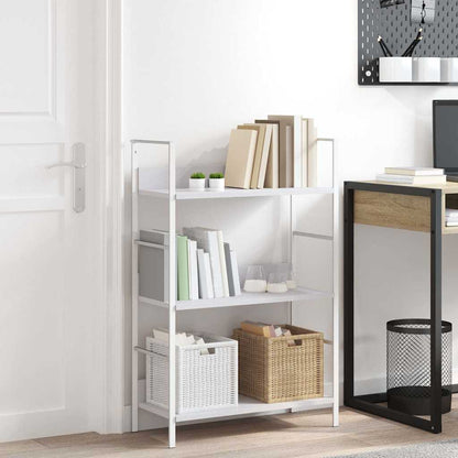 Scaffale Libri 4 Ripiani Rovere 60X27,6X124,5 Legno Multistrato