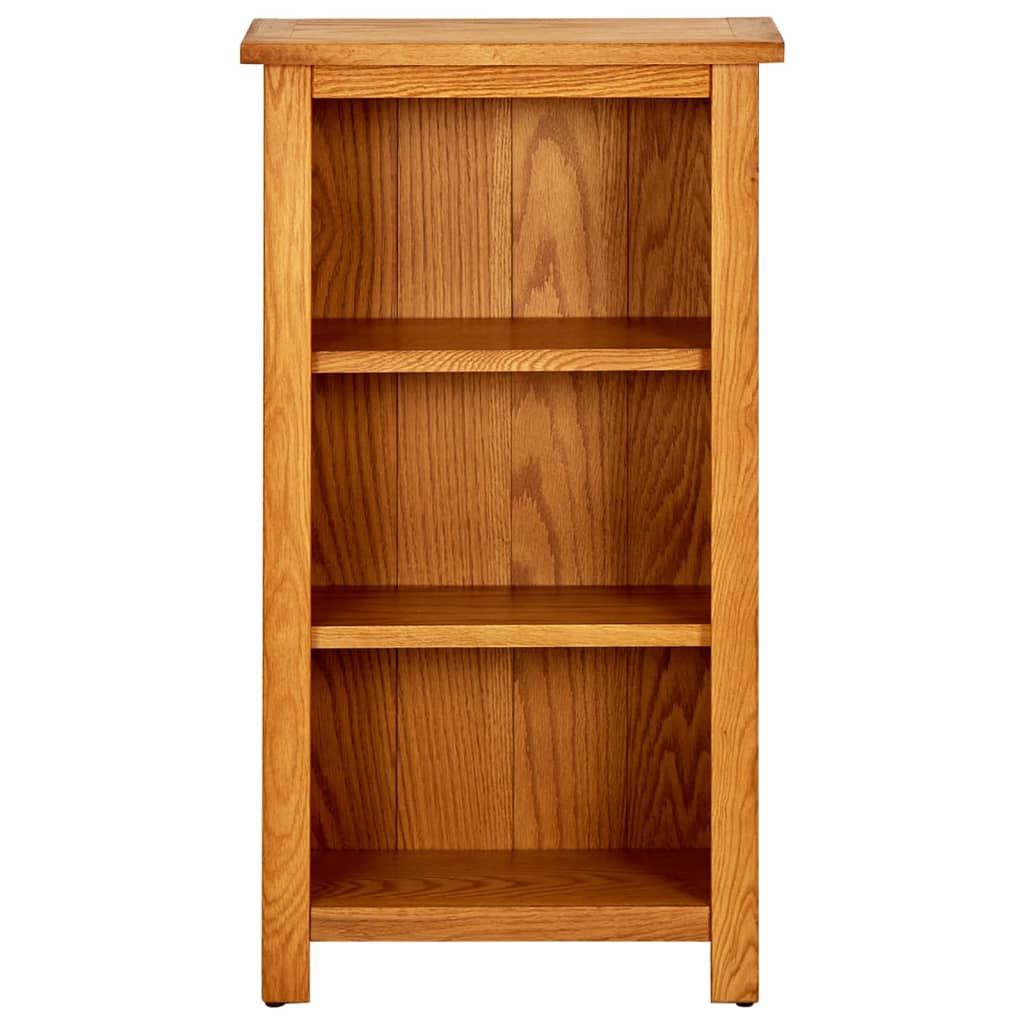 Libreria A 6 Ripiani In Legno Massello Di Rovere